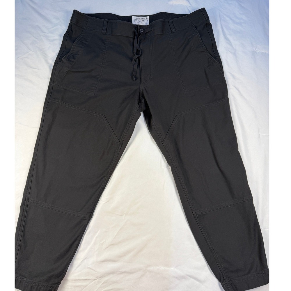 REI Cooperative Mens 42W x 30L Gray Utility Jogger Hiking Pants Drawstring Waist